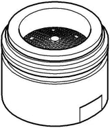 GROHE Mousseur 64186 Strahlregler – M20 x 1 Außengewinde, 15 l/min, Chrom