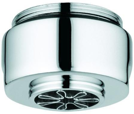 GROHE Strahlregler 48024 Außengewinde Chrom – StarLight Oberfläche & volle Durchflussleistung