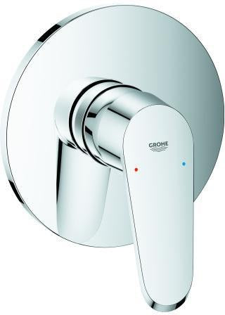 GROHE Eurodisc Cosmopolitan Einhand-Brausebatterie Fertigmontageset für Rapido SmartBox chrom