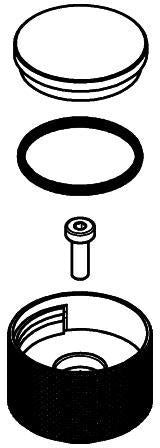 GROHE Griff 101276 für Atrio PC – Messing verchromt in Chrom