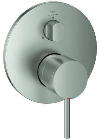 GROHE Atrio Einhandbatterie 3-Wege Umstellung Fertigmontageset Chrom