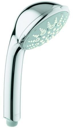 GROHE Relexa 100 Five Handbrause mit 5 Strahlarten und Antikalk-System in Chrom