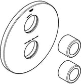 GROHE Rosette 47809 in Chrom – 210 mm Außendurchmesser für Armaturen