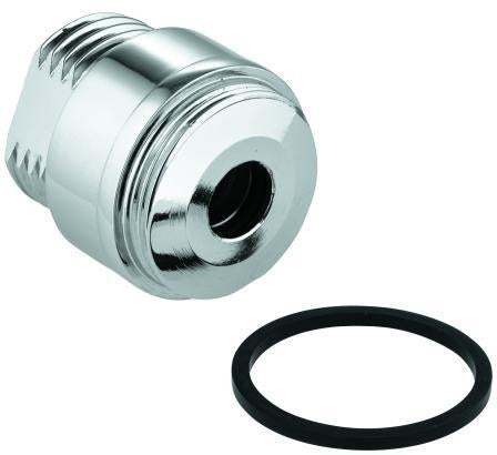 GROHE Brauseanschluss 440767 zu Eichelberg chrom – Passgenauer Anschluss für Duschsysteme