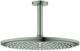 GROHE Rainshower Cosmopolitan 310 Kopfbrauseset mit Deckenauslass 142 mm, 1 Strahlart, 8 l/min, graphit
