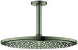 GROHE Rainshower Cosmopolitan 310 Kopfbrauseset mit Deckenauslass 142 mm, 1 Strahlart, 8 l/min, graphit