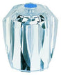 GROHE Brillant Griff 1/2 Zoll mit blauer Markierung, Chrom – Armaturengriff