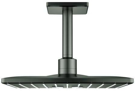 GROHE Rainshower SmartActive 310 Cube Kopfbrauseset mit Deckenauslass 142 mm – Chrom