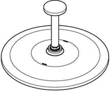 GROHE Rainshower 310 Mono Kopfbrauseset mit Deckenauslass 142 mm, 1 Strahl, chrom