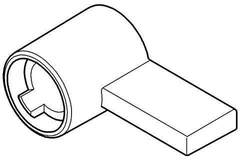 GROHE Mischhebel 42364 – Chrom-Armaturengriff für präzise Mischfunktion