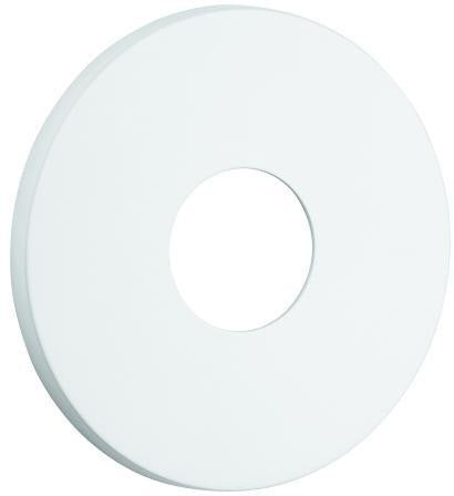 GROHE Rosette 48428 rund für EHM-Fertigmontagesets in Edelstahl-Optik supersteel