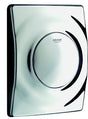 GROHE Urinal-Betätigung Surf 37018 mit Druckknopfbetätigung in Chrom – 116 x 144 mm