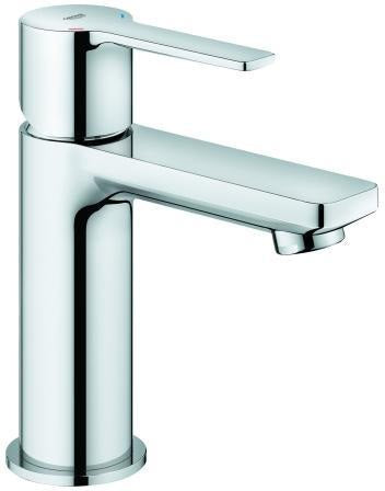 GROHE Lineare Einhand-Waschtischbatterie XS-Size mit PushOpen Ablaufventil chrom