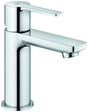 GROHE Lineare Einhand-Waschtischbatterie XS-Size mit PushOpen Ablaufventil chrom