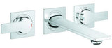 GROHE Allure 3-Loch-Waschtischbatterie Fertigmontageset cool sunrise gebürstet