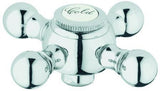 GROHE Kreuzgriff 45291 für Sinfonia – Chrom, Warm/Kalt-Markierung, Messing verchromt