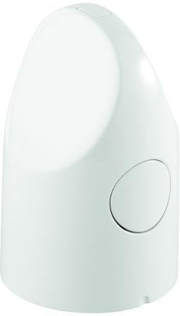 GROHE Temperaturwählgriff 47729 Chrom – Armaturengriff mit EcoButton und Long-Life Oberfläche