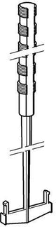 GROHE Zugstange 43540 für Servo-Ablaufventil, 451 mm, Exzenterstange