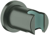 GROHE Rainshower Wandbrausehalter 27074 – Nicht verstellbar, runde Rosette, Chrom