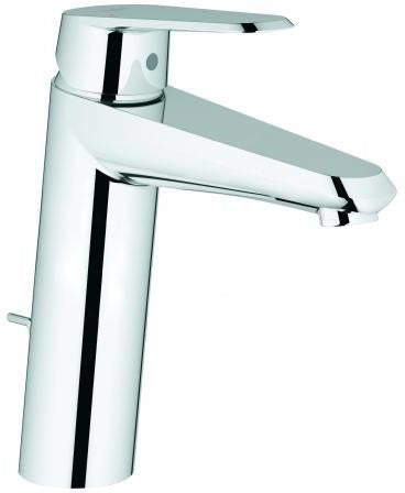 GROHE Eurodisc Cosmopolitan Einhand-Waschtischbatterie mittelhoch chrom – SilkMove & Water Saving