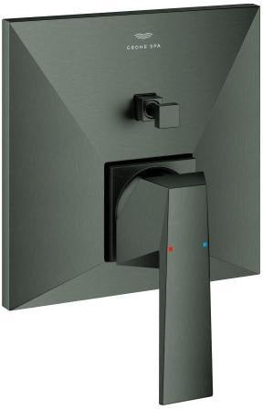 GROHE Allure Brilliant Einhand-Wannenbatterie Fertigmontageset – Chrom, Wandmontage, SilkMove
