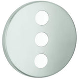 GROHE Rosette 48366 rund für SmartControl – Chrom, 158 mm, Metall