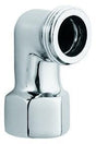 GROHE Anschlusswinkel 12010 chrom – Innengewinde 1/2'' und Außengewinde 3/4'' mit LongLife Oberfläche