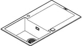 GROHE K500 Kompositspüle 860x500mm mit Abtropffläche granit grau