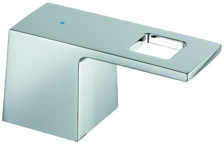 GROHE Griff 48138 für Eurocube – Markierung blau, chrom