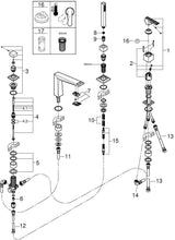 GROHE Allure Brilliant Private Collection 4-Loch-Wannenkombination mit Rändelstruktur-Griff – Chrom