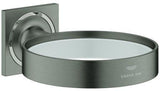 GROHE Allure Halter für Seifenschale oder Föneinsatz – verdeckte Wandmontage, Cool Sunrise gebürstet