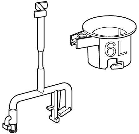 GROHE Zugstange 43306 für Servomotor in Spülkasten GD2 – Präzises Ersatzteil