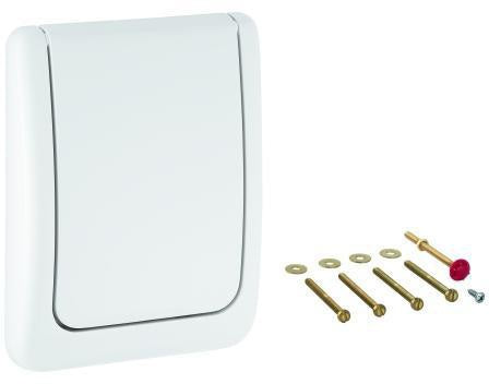 GROHE Abdeckplatte Classic 43177 komplett mattchrom – Betätigungsplatte für WC