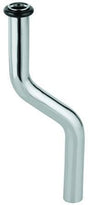 GROHE Urinal-Spülrohr 37040 – 200 mm, 18 mm, Messing, Kröpfung 50 mm, chrom