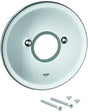 GROHE Rosette 46469 Chrom – Armaturenrosette mit 170 mm Außendurchmesser