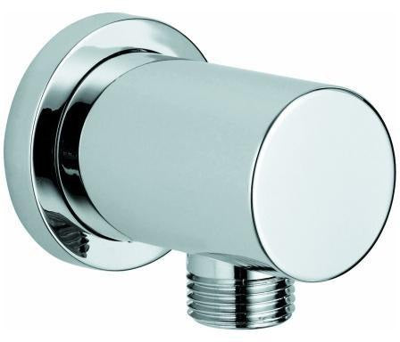 GROHE Rainshower Wandanschlussbogen 27057 DN 15 Chrom – eigensicher, mit runder Rosette