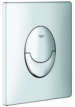 GROHE Skate Air WC-Betätigungsplatte 42304 Chrom – 2-Mengen- & Start/Stopp-Technik