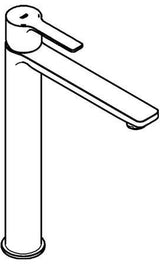 GROHE Lineare Einhand-Waschtischbatterie XL-Size Chrom – SilkMove & EcoJoy