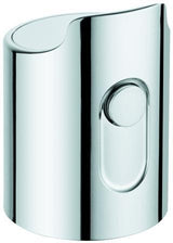 GROHE Griff 47920 Chrom – Verchromter Kunststoffgriff mit Temperatursperre für Sanitär-Armaturen