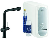 GROHE Blue Home Starter Kit L-Auslauf – gefiltertes, gekühltes und sprudelndes Wasser