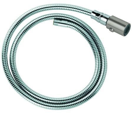 GROHE Minta Spülbrause 46592 in Chrom – 2 Strahlarten & Antikalk-System
