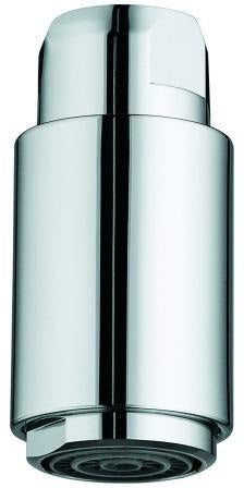 GROHE Auslaufbrause 46757 chrom – Handbrause mit verchromter Oberfläche