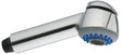 GROHE Doppelstrahl-Brause 440836 für Eichelberg Vento SPT-Batterien – Chrom, 2 Strahlarten
