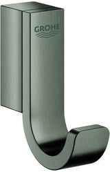 GROHE Selection Bademantelhaken Einfach Chrom – verdeckte Befestigung, Metall, 1 Haken