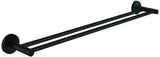 GROHE Essentials Doppel-Badetuchhalter 654 mm Metall matt black – verdeckte Befestigung