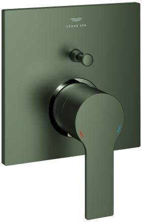 GROHE Allure Einhand-Wannenbatterie Fertigmontageset – cool sunrise gebürstet, für Rapido SmartBox
