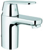 GROHE Eurosmart Cosmopolitan Einhand-Waschtischbatterie S-Size Chrom mit versenkbarer Kette und EcoJoy