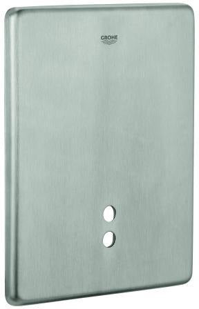 GROHE Tectron Skate Frontplatte 42191 in Chrom – Betätigungsplatte 156 x 197 mm