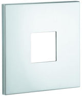 GROHE Rosette 48430 eckig für Einhandmischer-Fertigmontagesets in Chrom