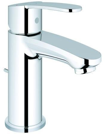 GROHE Eurostyle Cosmopolitan Einhand-Waschtischbatterie mit Kaltstart-Funktion und EcoJoy – Chrom